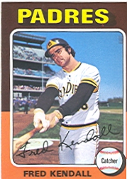 1975 Topps Baseball Cards      332     Fred Kendall
